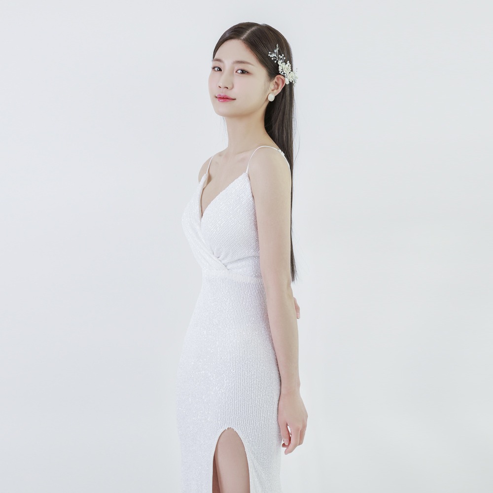 [대여] 스타마리 드레스 화이트 LDP46