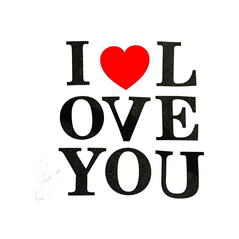 I LOVE YOU 웨딩가랜드 LPRG02