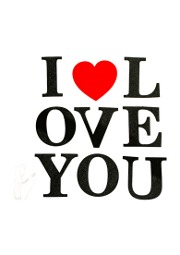 I LOVE YOU 웨딩가랜드 LPRG02