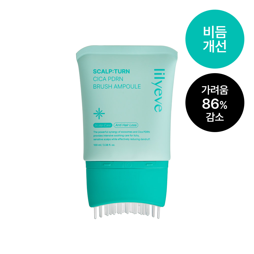 Lilyeve SCALP:TURN CICA PDRN BRUSH Ampoule