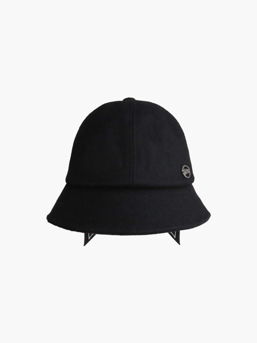 ROUND RIBBON BUCKET HAT_BK