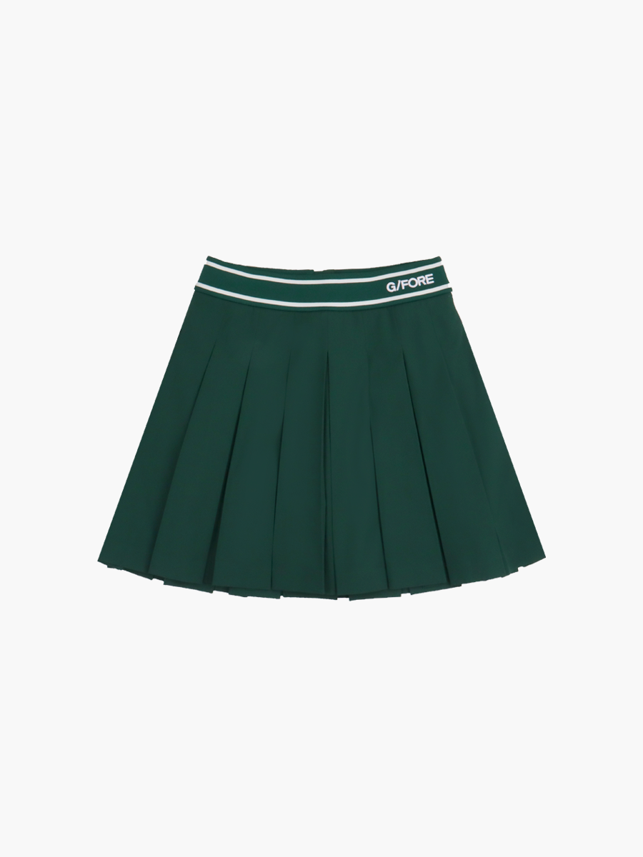 CIRCLE G&#039;S PLEATS SKIRT_GRD