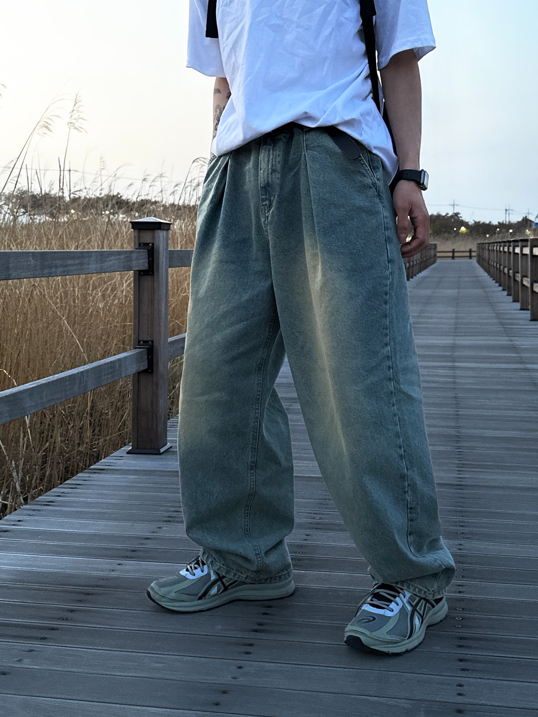 (여성피팅) Y2K vintage washing denim