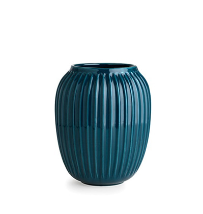 Kahler Hammershøi Vase H200 Petroleum 케흘러 하머소이 베이스