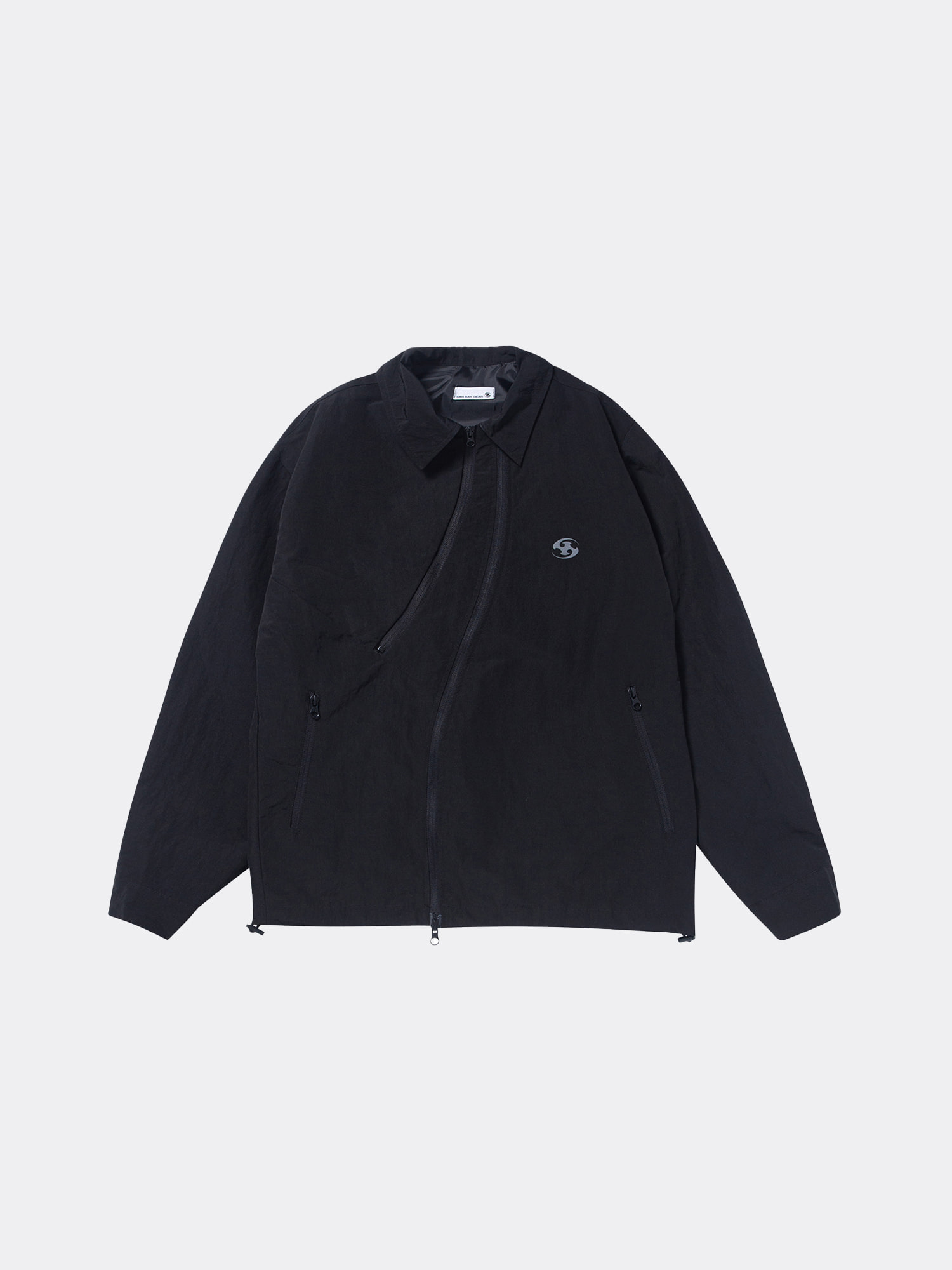 Sansan Gear Contrast Jacket Black 2size 韓国・SAN SAN GEAR