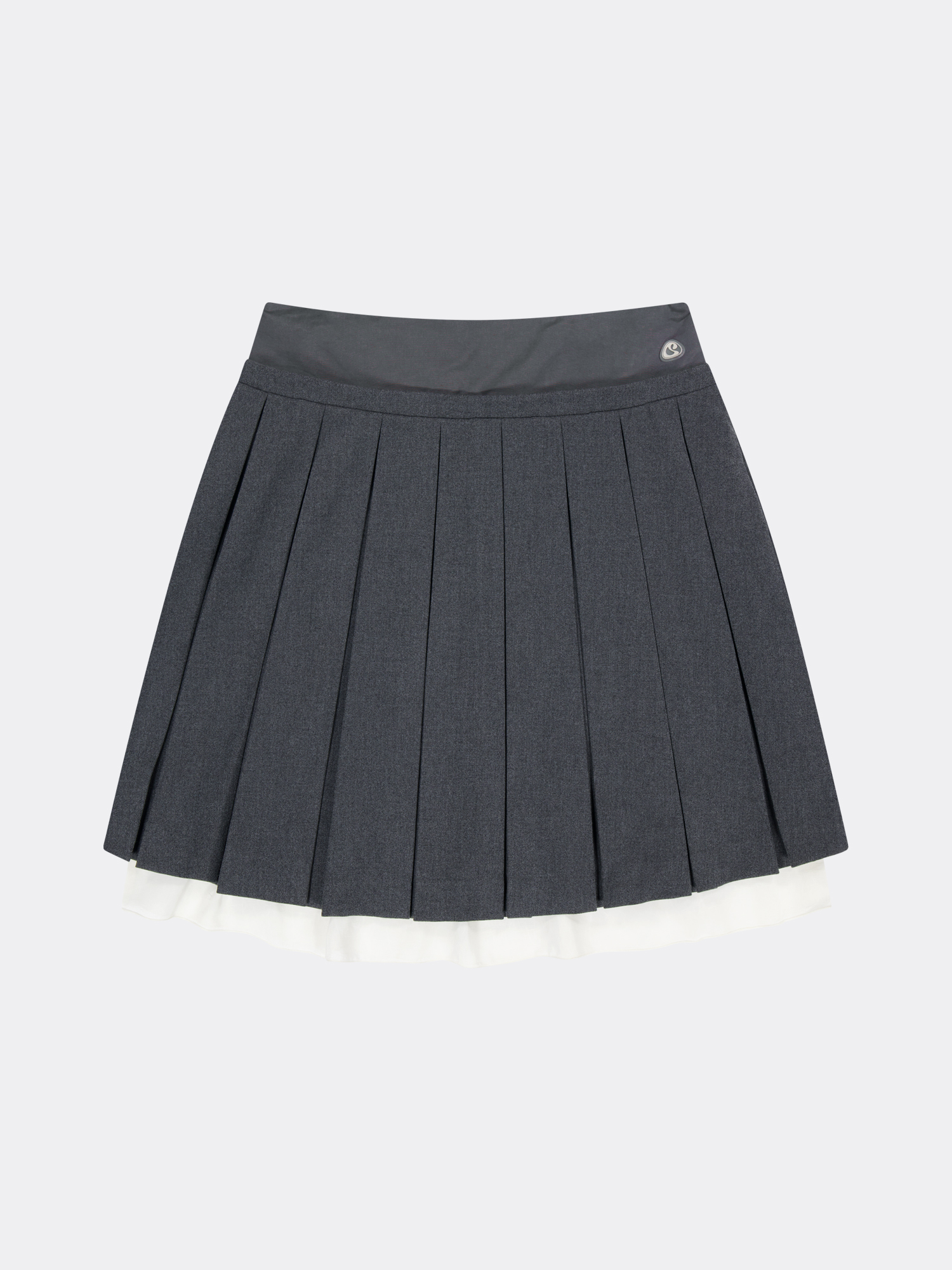 YUNSE ♥ Buckle Pleats Skirt /追跡付 STATE OF MIND（ステートオブマインド）｜fibril flare skirt