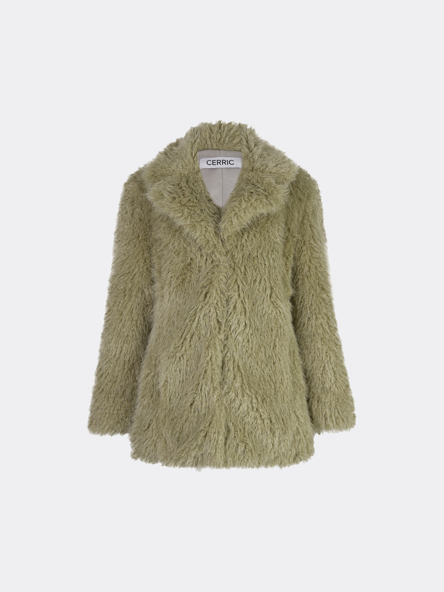 【CERRIC】BIG COLLAR FUR JACKET ★韓国人気★ 追跡付 THEXSHOP,더엑스샵,CERRIC,세릭