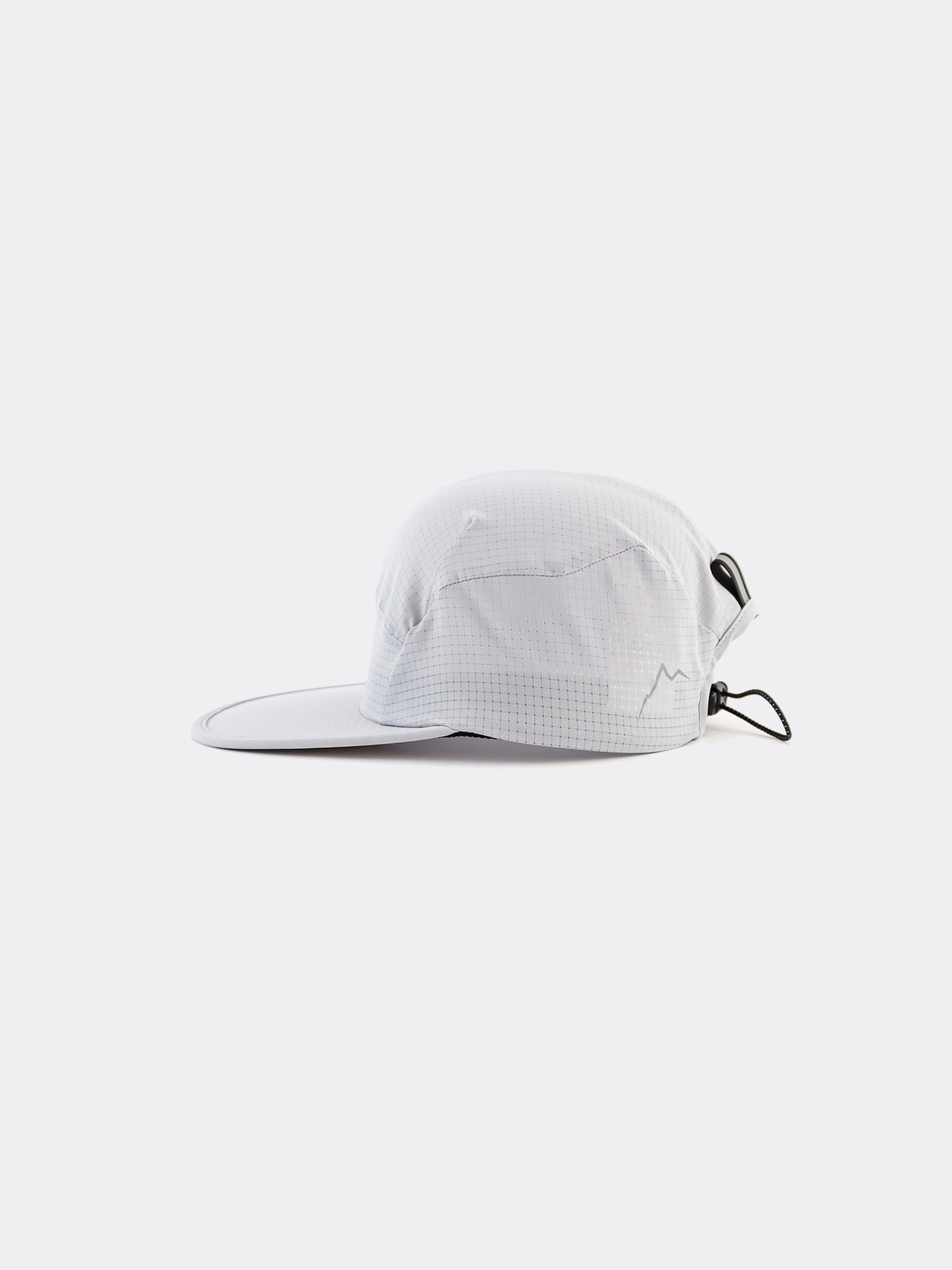 【CAYL】 flow cap / light grey CAYL ケイル Flow 5 Panel Cap Short Brim - Nicetime Mountain
