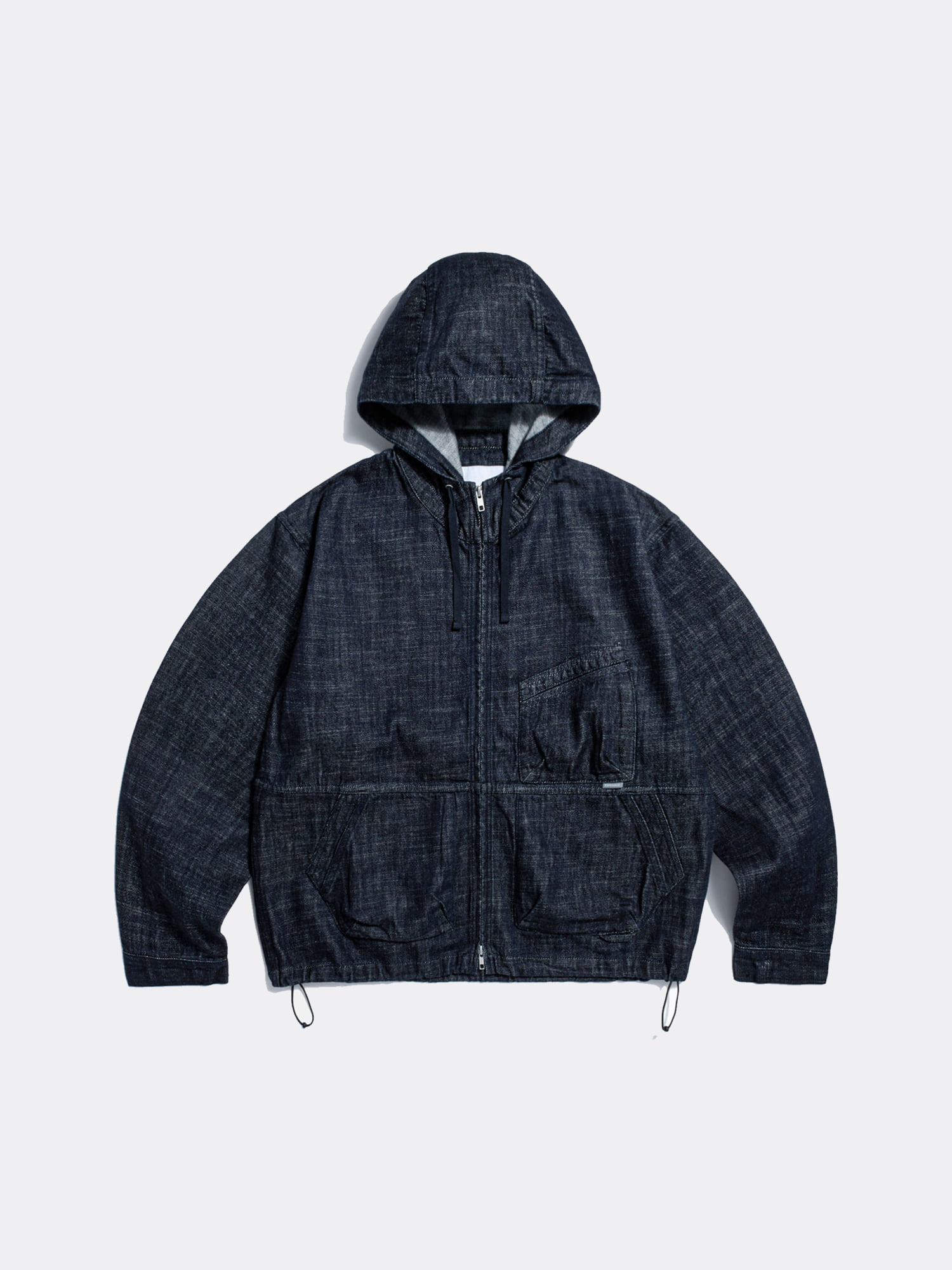 에스피오나지 KAIHARA DENIM RAY PARKA-DARK INDIGO