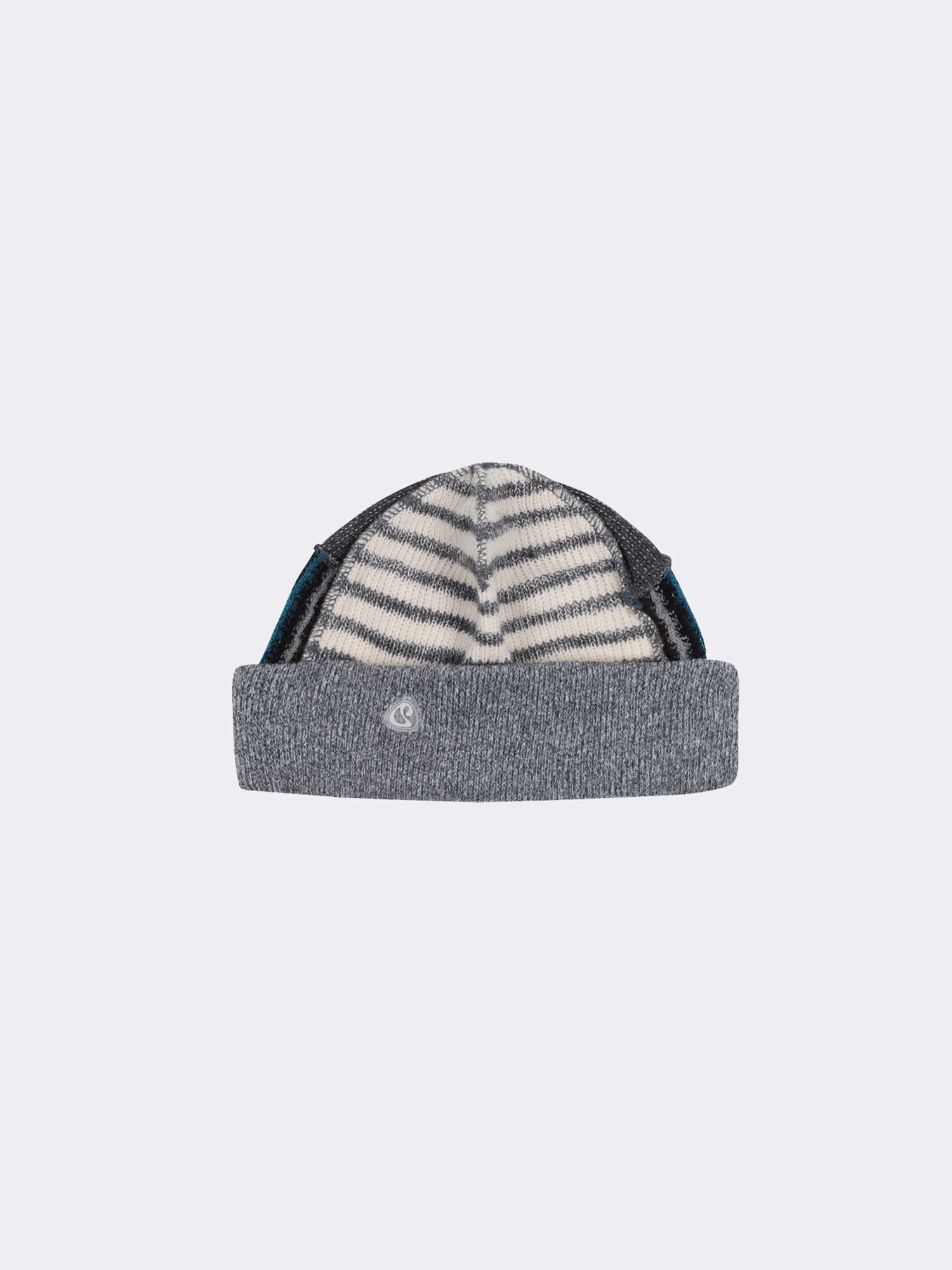 COYSEIO PATCHWORK BEANIE グレー PATCHWORK BEANIE GREY - coyseio