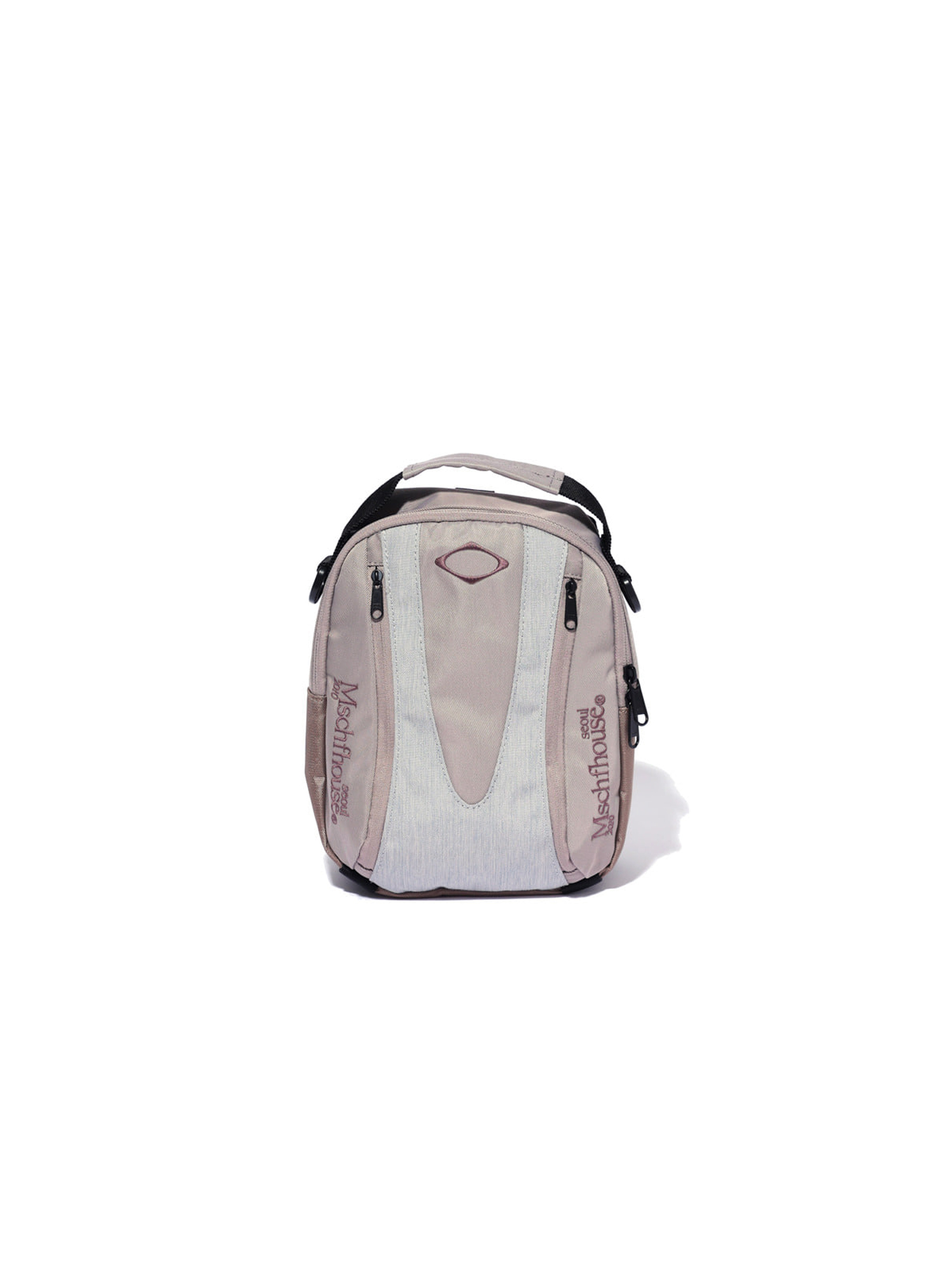 バッグ mschf RHOMBUS SLING BAG-PINK GREY MISCHIEF,THEXSHOP,더엑스샵,미스치프