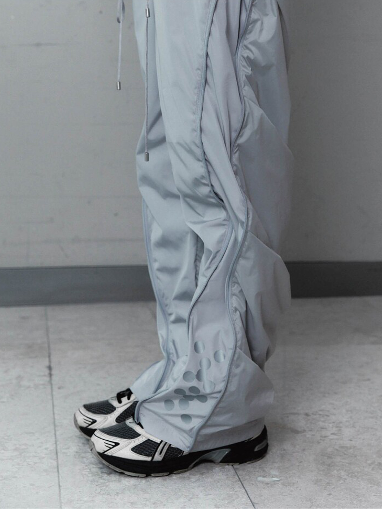 パンツ OJOS Dualize Zipper Control Pants grey OJOS,THEXSHOP,오호스,더엑스샵