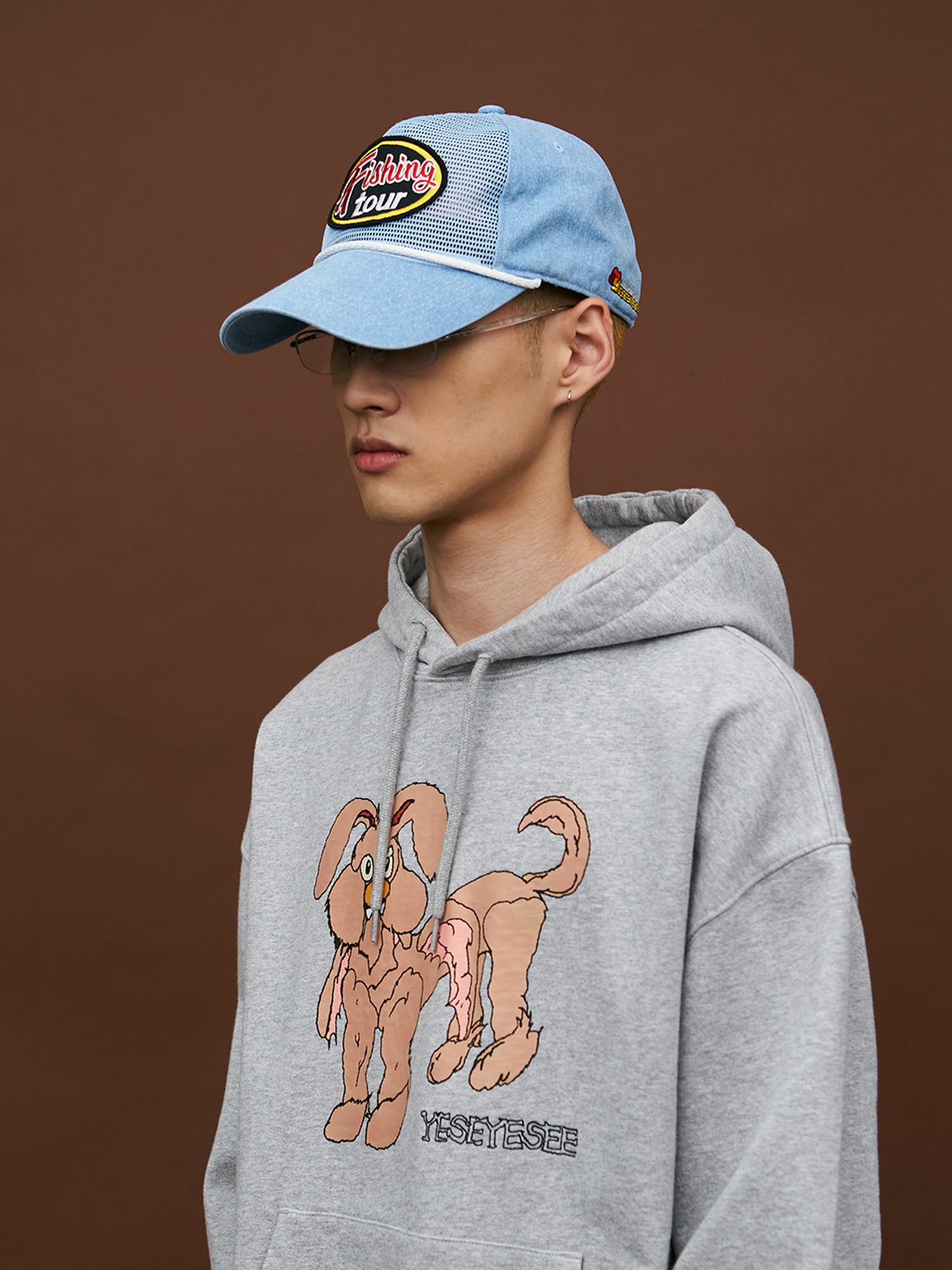 [YESEYESEE]★韓国人気★Fishing Tour Cap YESEYESEE]☆韓国人気☆Fishing Tour Cap (YESEYESEE/キャップ