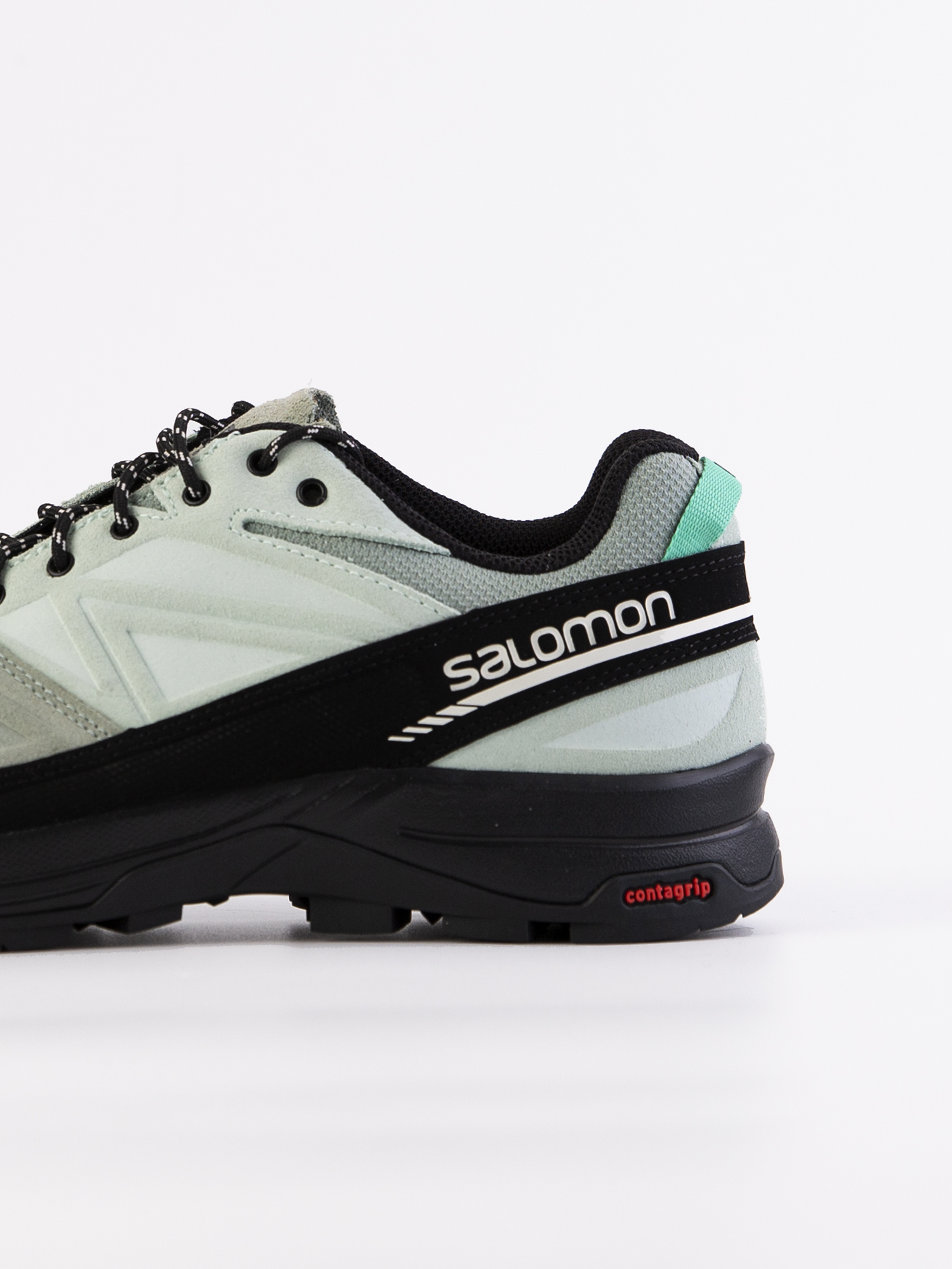 靴 m 25CM SALOMON X-ALP LTR グリーン25cm