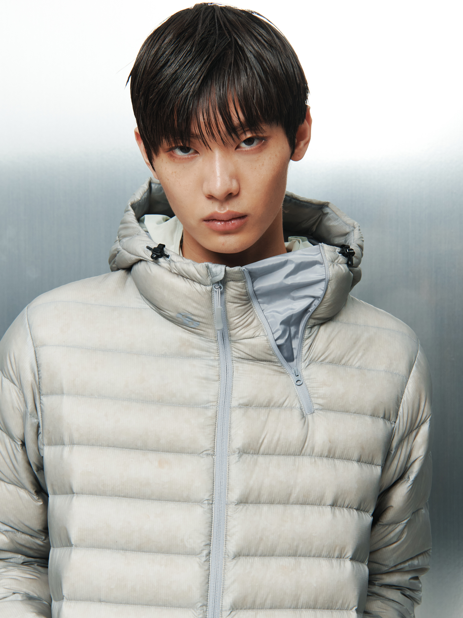 san san gear SUFFIX PUFFER JACKET [GREY] 【公式通販】
