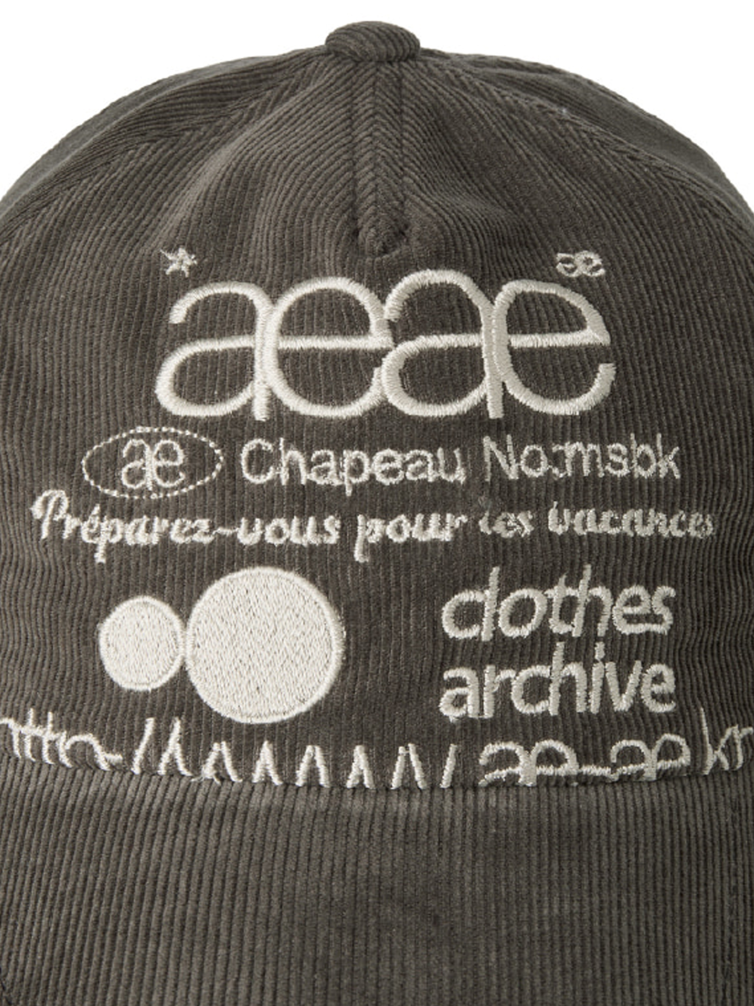 [AEAE]WEB LOGO CORDUROY CAP [BROWN] (ウェブロゴコーデュロ AEAE web logo corduroy cap corduroy hat AA | eBay