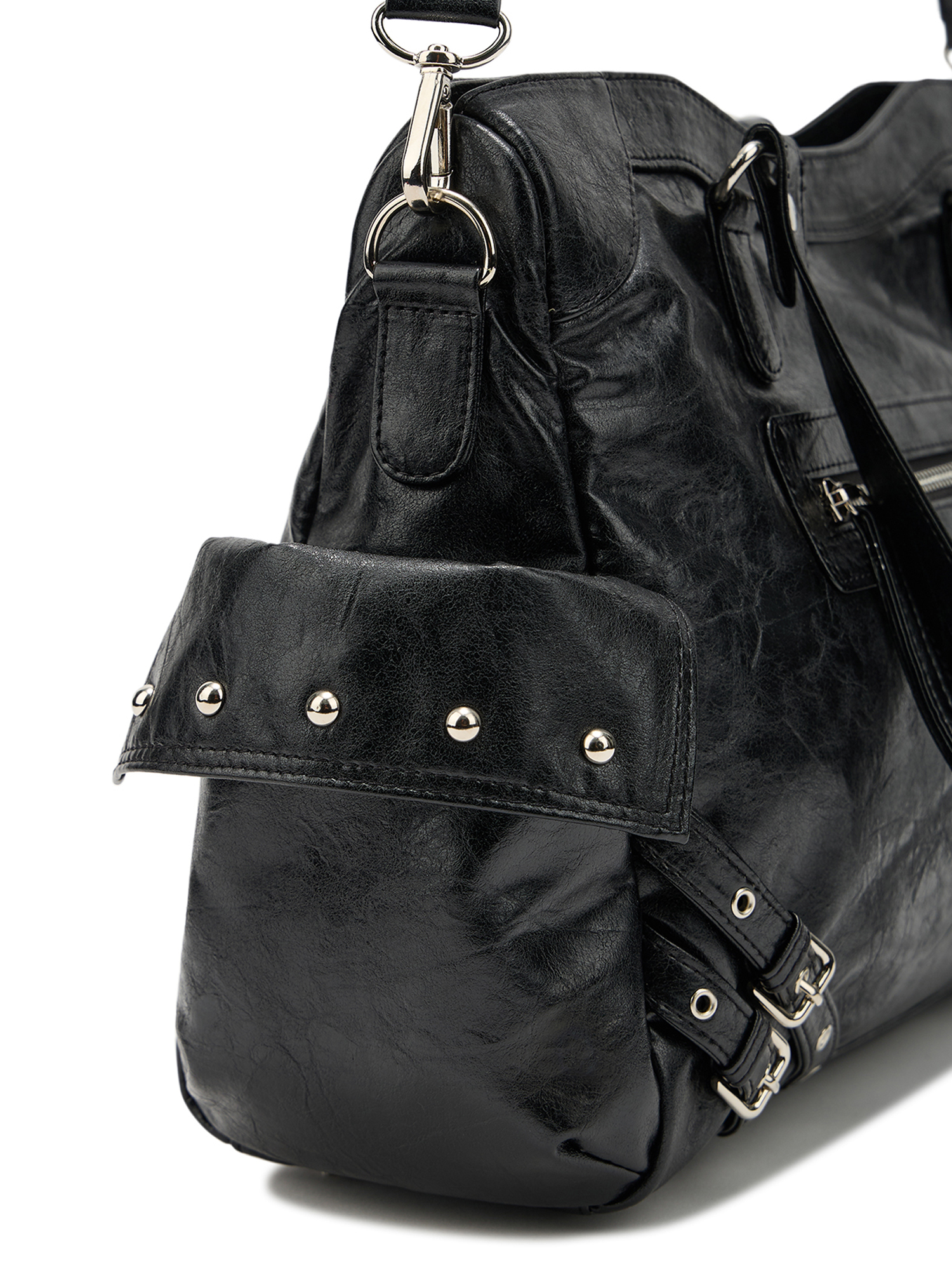 韓国大人気 【DEINET】 STUD POCKET BIG BAG DEINET - Deinet New Stud String Big Bag | HBX - Globally