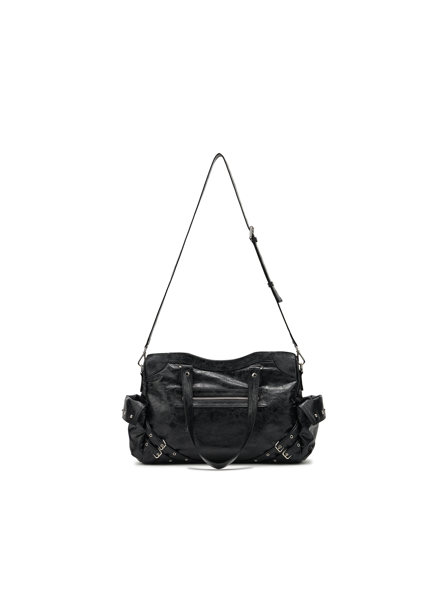 【DEINET】 STUD POCKET BIG BAG ★韓国商品 DEINET,THEXSHOP,다이닛,더엑스샵