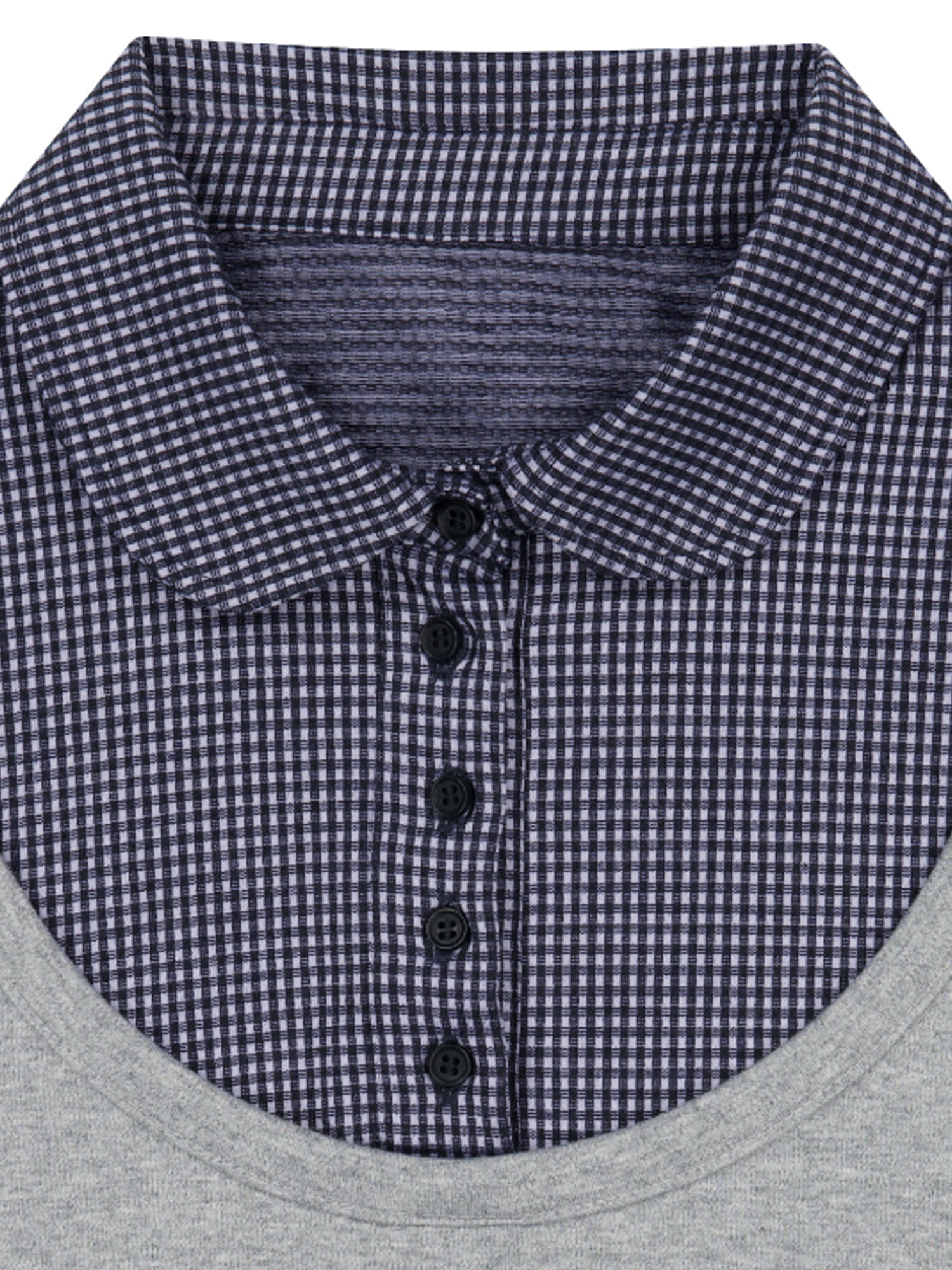 トップス COYSEIO REVERSIBLE COLLAR LONGSLEEVES REVERSIBLE COLLAR LONGSLEEVES NAVY | coyseio