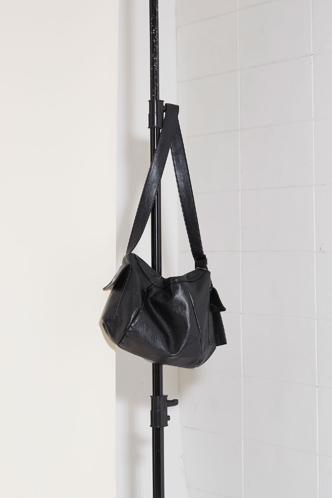 casual black bag