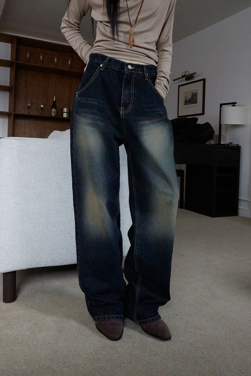 sand point washing denim