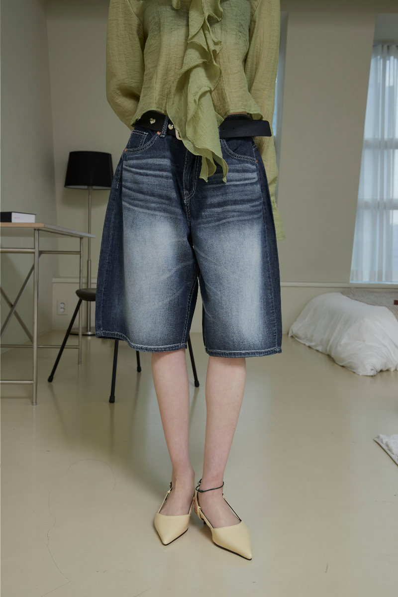 graish denim shorts