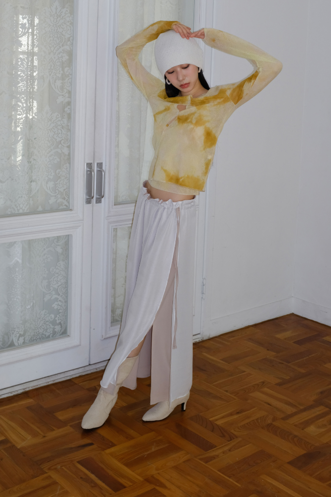 layered long skirt (2color) *SEASON SALE PRODUCT*
