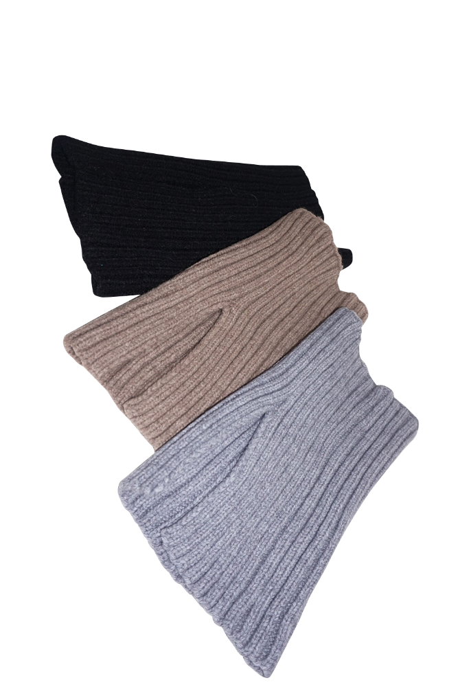 open knit neck warmer (3color)