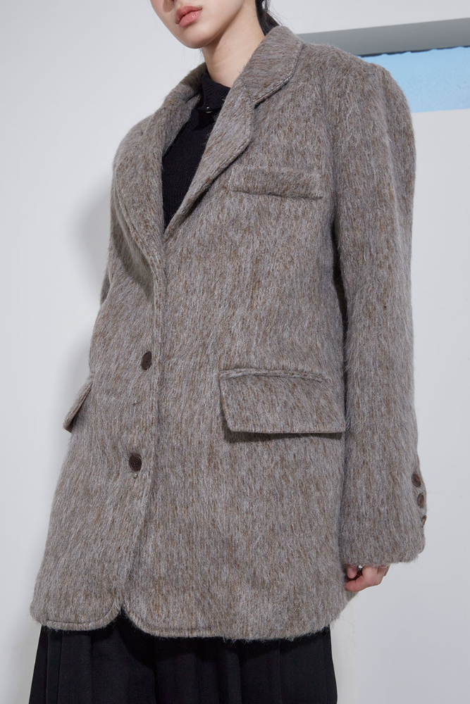 mohair wool jacket (2color)