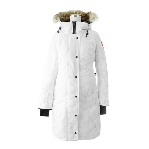 [캐나다구스]22FW 3821LP 845 글레이셜 멜트 화이트 셔브룩 프린트 클래식핏 여성 패딩 자켓