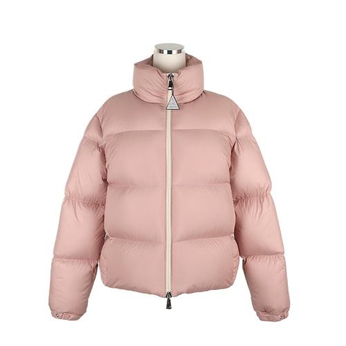 [몽클레어]22FW 1A00032 57613 510 라이트 핑크 안테른 로고 쇼트 다운 여성 자켓