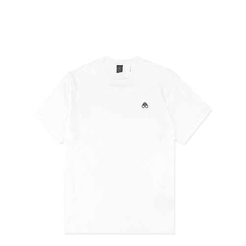 [무스너클]23SS M13MT719 160 화이트 로고 새틸리트 남성 반팔 티셔츠