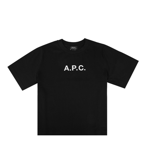 [아페쎄]23SS COGAF F26179 LZZ 블랙 로고 반팔 티셔츠