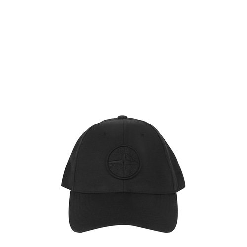 [스톤아일랜드]23SS 781599661 V0029 블랙 자수 로고 볼캡 모자