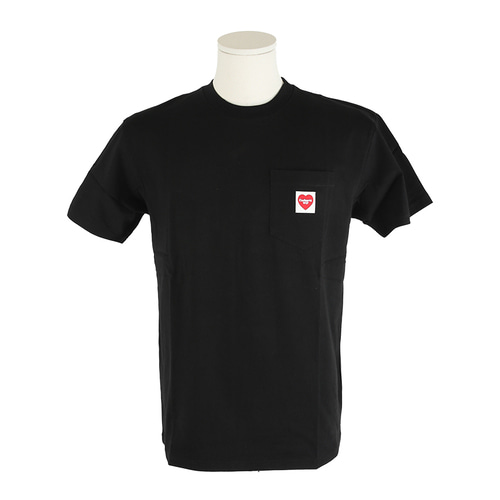 [칼하트]24SS I032128 89XX 블랙 윕 포켓 반팔 티셔츠