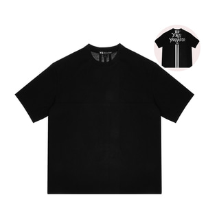[Y-3]19SS DY7217 BLACK 블랙 요지 야마모트 시그니처 그래픽 남성 반팔 티셔츠