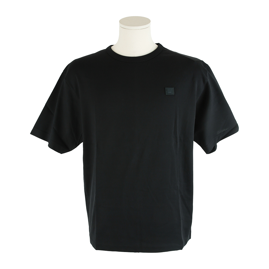 [아크네스튜디오]24SS CL0206 900 블랙 페이스 로고 반팔 티셔츠