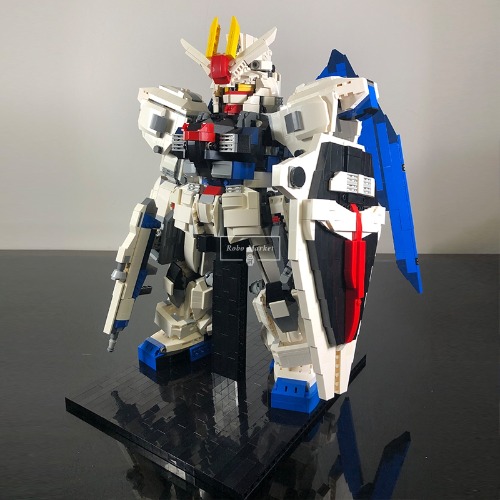 레고 건담 호환 신제품 라지 프리덤 건담 MOC-Gundam3 창작