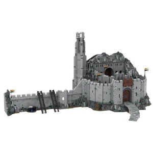 레고 반지의제왕 MOC-41261 Helm&#039;s Deep UCS Scale 헬멧 밸리 호환 신제품 창작