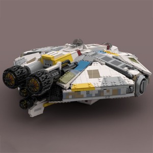 레고 스타워즈 MOC-37032 The Ghost VCX-100 Armed Freighter 무장 화물선 호환 신제품 창작