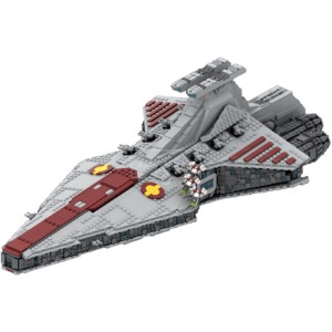 레고 스타워즈 MOC-43186 Venator-class-Republic-Attack Cruiser 리퍼블릭 어택 크루저 공격 순양함 호환 신제품 창작