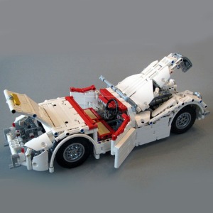 레고 테크닉 MOC-10803 Classic Jaguar Roadster super car 재규어 로드스터 호환 신제품 창작