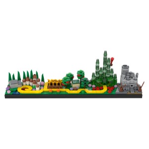 레고 아키텍쳐 MOC-53107 Wizard of Oz skyline 오즈의 마법사 스카이 라인 호환 신제품 창작