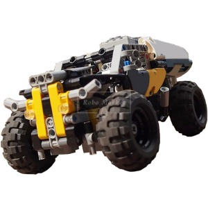 레고 테크닉 MOC-9880 42033 42034 42035 Motorized SUV 오프로드 차량 호환 신제품 창작