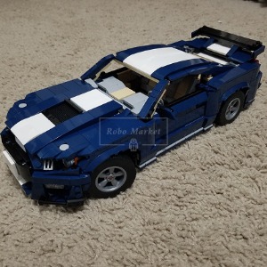 레고 스피드챔피언 MOC-32898 10265 Mustang Shelby GT500 B 포드 머스탱 호환 신제품 창작