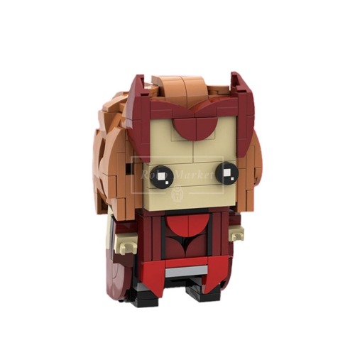 레고 브릭헤즈 MOC-79839 Scarlet Witch Archives 스칼렛 마녀 호환 신제품 창작