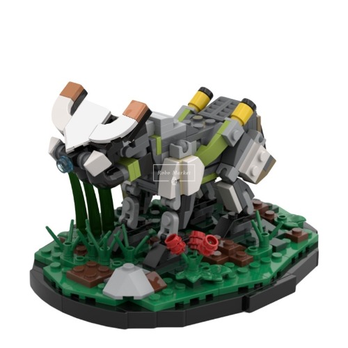 레고 무비 호환 신제품 Horizon Zero 호라이즌 제로 던 브로드헤드 MOC-102738 창작