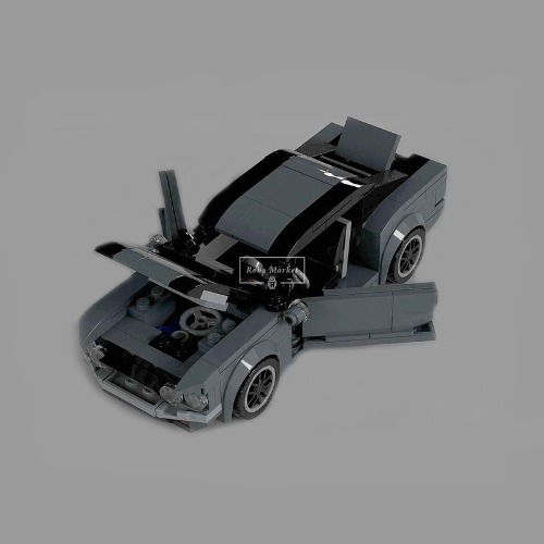 레고 스피드챔피언 호환 신제품 7 Studs wide Ford Mustang 와이드 포드 머스탱 MOC-25557 창작