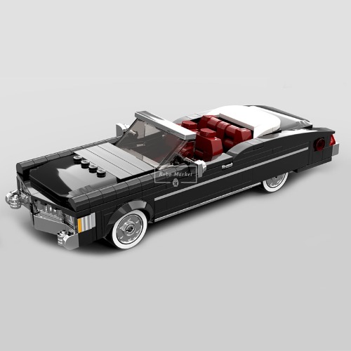 레고 스피드챔피언 호환 신제품 Cadillac Eldorado 1973 캐딜락 엘도라도 레트로 MOC-98985 창작