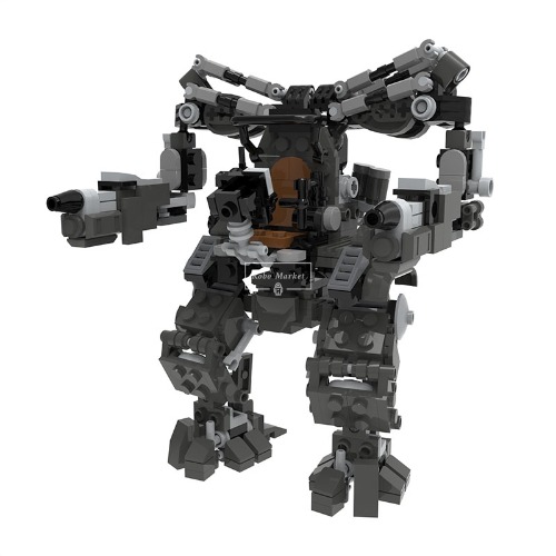 레고 무비 호환 신제품 The Matrix APU 매트릭스 로봇 MOC-91373 창작